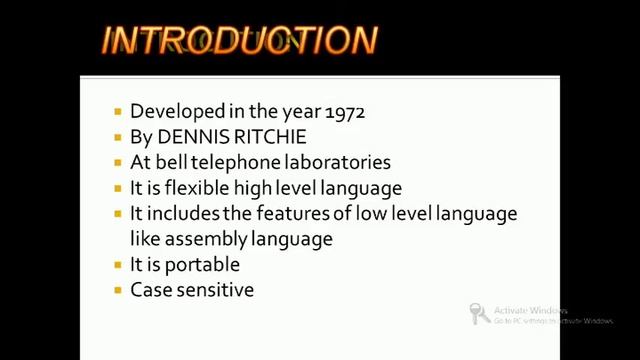 C Programming Tutorials in Tamil | Part-1 | Introduction & History to C Language