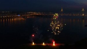 Профессиональный фейерверк на корпоратив | Юбилей компании 25 лет