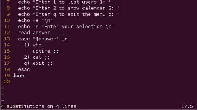 Shell script Tutorials | Create Own  Command Line Menus with Shell Scripting.