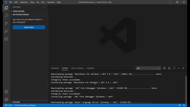 VSCode |  C# Language support and configuration