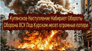 Купянское Наступление Набирает Обороты Оборона ВСУ Под Курском несет огромные потери