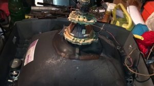 Разбор старого телевизора, сколько меди в телевизоре hitachi?