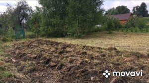 Пашем и фрезеруем на минитракторе Кентавр 244