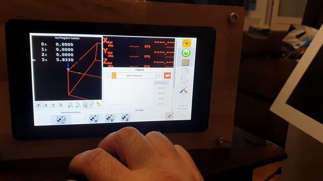 Linuxcnc raspberry pi 4 with Mesa 7i92m смотреть онлайн