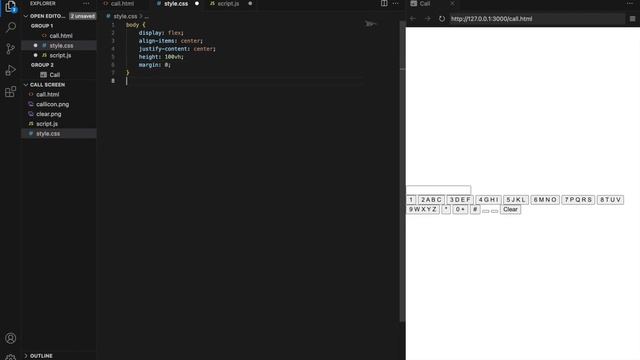 ASMR Programming - Coding IOS Call Screen - No Talking