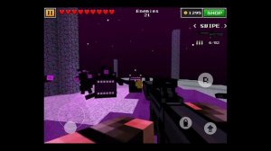 Pixel Gun 3D (Mindcraft Style) Final Boss "Ender Dragon" Campaign Mode iOS/Android