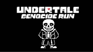 Undertale (genocide run) full walkthrough