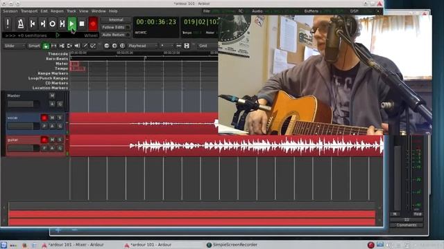 Cheap Home Studio - Home Recording For Singer-Songwriters Ardour for Linux
