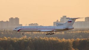 Летим НА ЗАВОД! Москва-Минск Ту-154М X-Plane 11 #Россия #ВВС