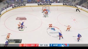 Карьера за игрока NHL 24 XSX #57 Камбэки, хэттрики