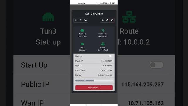 Cara import config V2ray di Xlite Modem Huawei B618B715B525