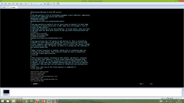 Configuring FTP Server vsftpd : About SELinux (Real User)