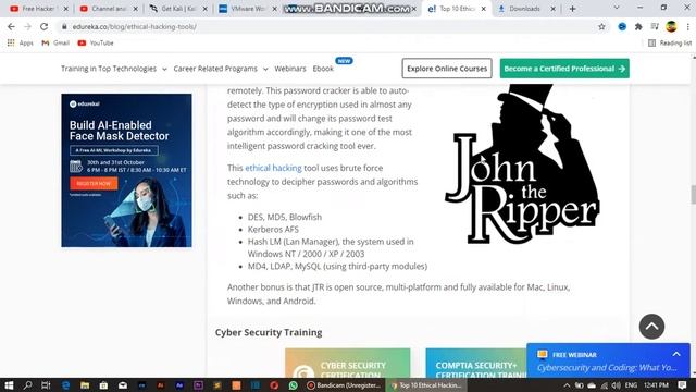 Free Hacker Software and Tools - Top 10 Best Hacking Software | Ethical Hacking Tutorial