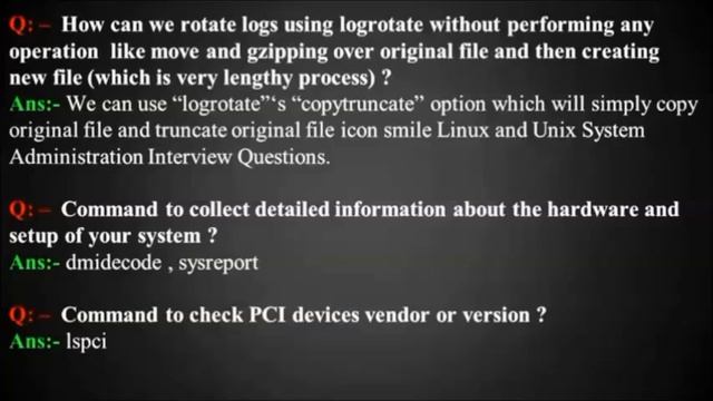 linux interview questions and answers