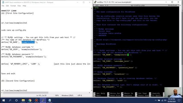 2/3 How to host multiple Websites on single EC2 Instance. LAMP stack)(AWS)