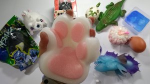 АСМР Сквиши🥰 ТАБА СКВИШИ гигантская лапка и другие антистрессы для вашего удовольствия😍и релакса