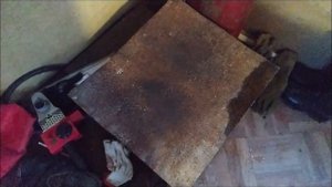 Форель с солью запечённая на листе железа. #ПП