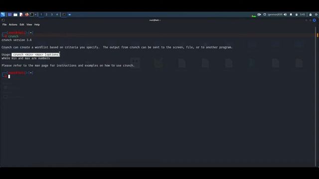 Crunch Tool Wordlist Creation | How to Create Wordlist | Ethical Hacking | Hacking Tutorial |