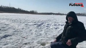 Ловля уклейки со льда весной
