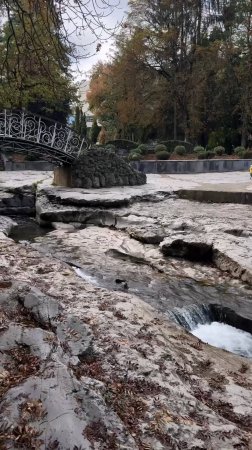 Атмосфера осени на Ольховке в Кисловодском парке