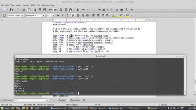 Session 12 : Operating System Programming Concepts - Pipe & Shell Programming