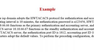 Configuring the Remote AAA (RADIUS Protocol) in Huawei OLT - Part-2 | gpontutorials.com