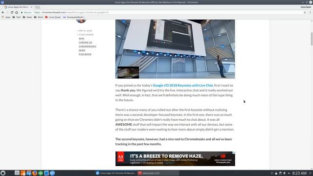 Linux Apps on ChromeOS - Its Official !