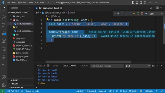 Lesson 4: Basic Dart Language | Flutter Android | IOS App Development | Live Course 2023