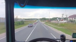 Ман командор F2000,рейс Москва-Казань, сломался реф,пробил колесо♂️