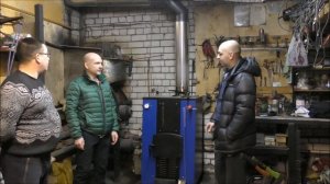 Отзыв о котле «Суворов М 20» кВт в гаражной мастерской