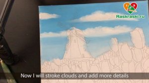 «Мельница и тюльпаны - 1» как нарисовать пейзаж МАСЛО | Сезон 1-4 |Мастер-класс