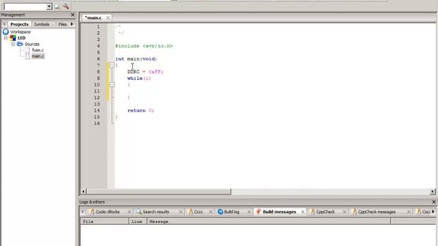 Getting Started with AVR Part-2: Using WinAVR With Code::Blocks to ...