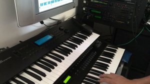 DEMO! Super JV-1080 piano_key   Daft Punk's 'Something about us' chords