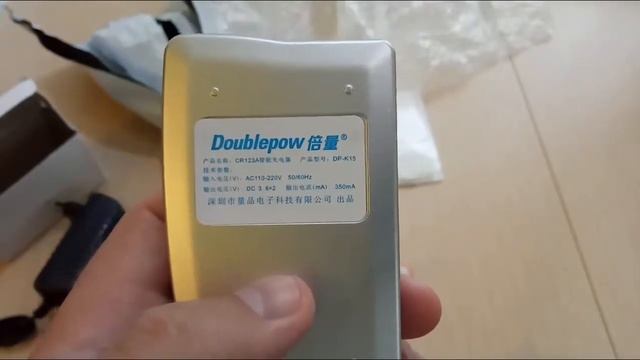 Зарядное для CR123A и ещё с Aliexpress