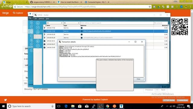 Wraith Verge Coin Wallet 4.0 from Github Source Code on Ubuntu and Sending/Receiving Coins