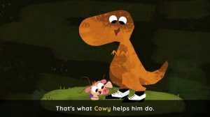 COWY'S T-REX SONG 🦖🎶 | Nursery Rhymes | Lingokids