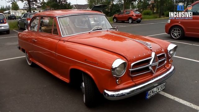 Borgward Hansa „ Isabella “  год 1954, 60 лс, 135 км/ч, 1500 cm³ Прекрасный автомобиль.