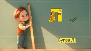 Веселая буква Л: Приключения в мире алфавита! - Детский образовательный мультфильм