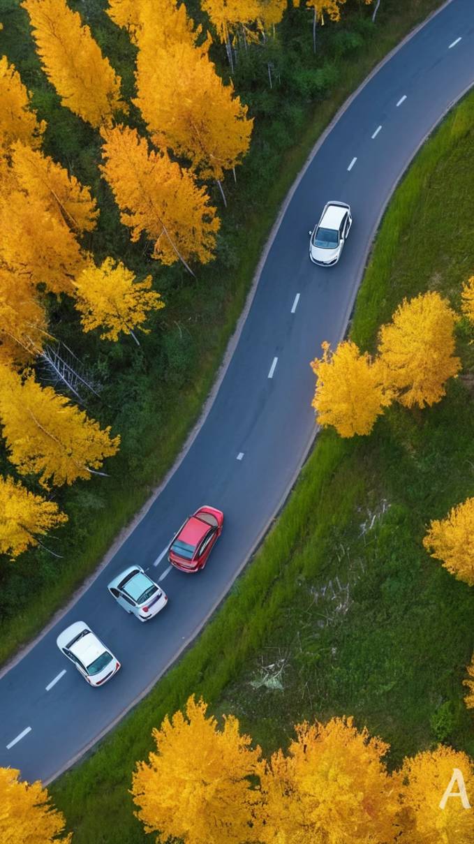 🍂Дни сентября пробежали также быстро, как эти машины по осеннему серпантину Красноярского края