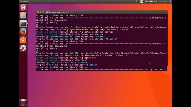 IBM Cloud DeveloperTools - Installation on Ubuntu