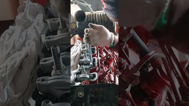 How to adjust valve tappet clearance of 4 cylinder engine individual way смотреть онлайн