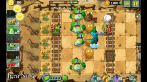 Wild West Day 17 - Plants vs Zombies 2 (Прохождение)