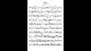 Estate - Bruno Martino, Till Bronner solo transcription