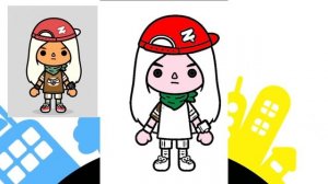 TOCA BOCA РАСКРАСКА | How to draw a cute TOCA LIFE WORLD CHARACTER | coloring book