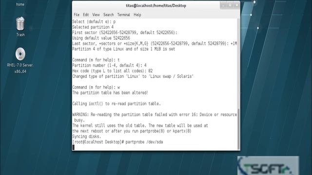 Linux Bangla Tutorial-06 : How to create swap partition?