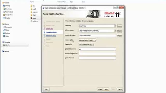 Database for Software Testers Oracle11gInstallation