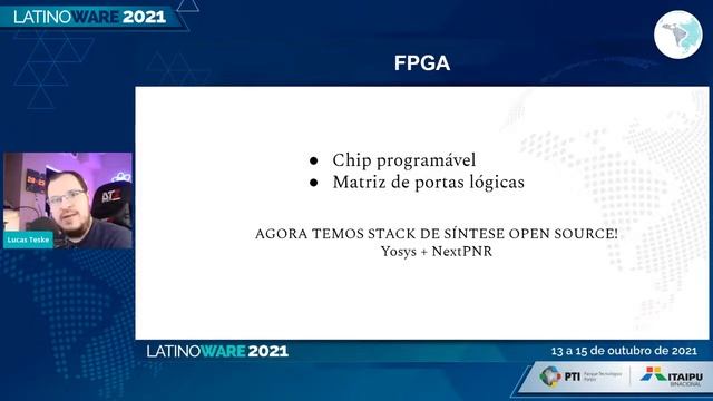 TRUE open "stack" com RISCV, Linux e FPGA - Palco: Equador - Hardware Livre #Latinoware2021 #Latino