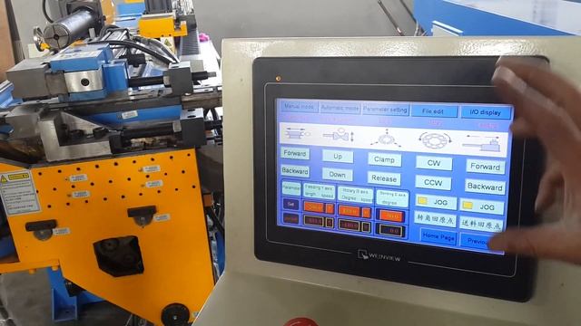 CNC Pipe Bending Machine 50mm 3D Pipe Bending Machine DW-50 CNC смотреть онлайн