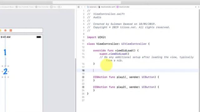 How to Play Audio in Swift - iOS App Development Tutorial Day 05