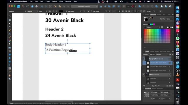 [Tutorial] How to create a design system in Affinity Designer (desktop)